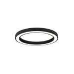 Κρεμαστό φωτιστικό LED 68W 3CCT (με διακόπτη στην βάση του) σε μαύρη απόχρωση D:60cm (6073-60-BL) - Image 2