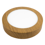 Στρόγγυλο εξωτερικό LED Panel 20W 4000Κ απόχρωση ξύλου