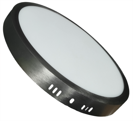 24W_ΣΕΞΙΝΨ Στρόγγυλο εξωτερικό LED Panel 24W 4000Κ Inox - Image 1