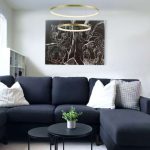 Kρεμαστό φωτιστικό LED TOLEDO χρυσό με ασύρματο χειριστήριο