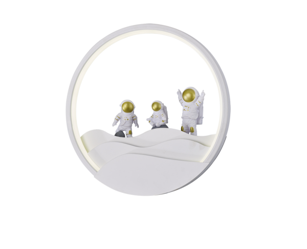 Παιδική Απλίκα τοίχου LED Διάστημα Λευκή SPACE - Image 2