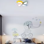 Παιδικό Φωτιστικό οροφής LED FLOWER με ασύρματο χειριστήριο