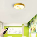 Παιδικό Φωτιστικό οροφής LED GIRAFFE με ασύρματο χειριστήριο