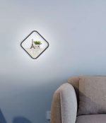 Παιδική Απλίκα τοίχου LED Μαύρη GARDEN