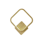 Φωτιστικό απλίκα τοίχου LED 18W απόχρωση ξύλου - Image 2