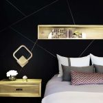 Φωτιστικό απλίκα τοίχου LED 18W απόχρωση ξύλου