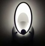 Απλίκα τοίχου οβάλ LED λευκή 18W 1800Lm CCT με τηλεχειρισμό 3000K-4000Κ-6000Κ - Image 2