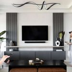 Φωτιστικό κρεμαστό LED 59W CCT με ασύρματο τηλεχειρισμό FERROL Μαύρο