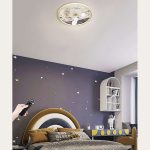 Φωτιστικό οροφής παιδικό LED 93W CCT με ασύρματο τηλεχειρισμό MOON