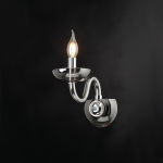 ΕΠΙΤΟΙΧΟ ΦΩΤΙΣΤΙΚΟ 1ΧΕ14 ΦΙΜΕ ΚΡΥΣΤΑΛΛΟ+ΧΡΩΜΙΟ ΜΕΤΑΛΛΟ 22X30CM LUNARIA