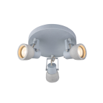 ΕΠΙΤΟΙΧΟ ΦΩΤΙΣΤΙΚΟ  3ΧGU10 ΤΣΙΜΕΝΤΟ+ΜΕΤΑΛΛΟ Φ23ΧΗ16,5CM PEPPER