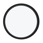 Φωτιστικό Οροφής LED Panel Slim Plastic 50cm 36W 3CCT IP40 Μαύρο