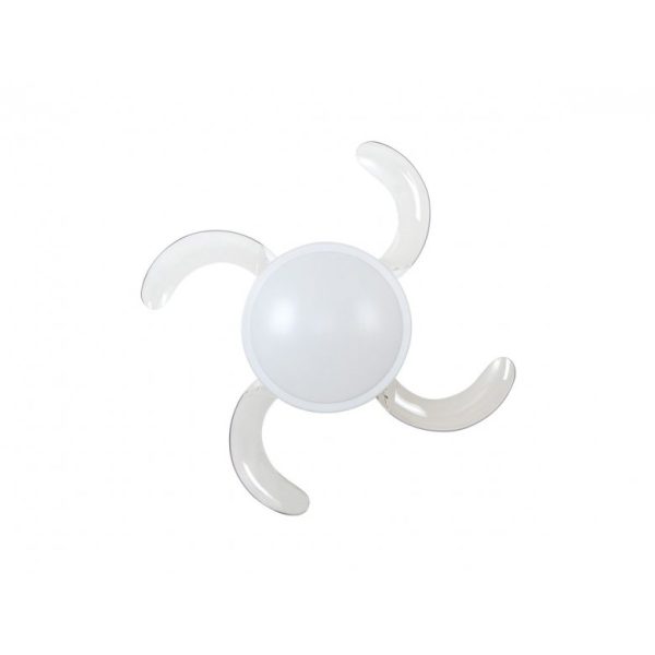 Beacon Ανεμιστήρας Οροφής Fanaway Evora Brushed Chrome αναδιπλούμενα πτερύγια με ασύρματο χειριστήριο - Image 3