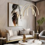 Κρεμαστό Φωτιστικό Led 41W 3000K Χρυσό D60cm Megan 4303200 - Image 2