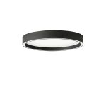 Φωτιστικό Οροφής LED 30W 947Lm 3000K/4000Κ CCT Mαύρo D:400 Vanessa