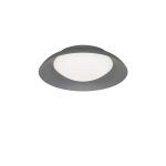 Φωτιστικό Οροφής LED D:31cm 12W 660Lm Ανθρακί Britney