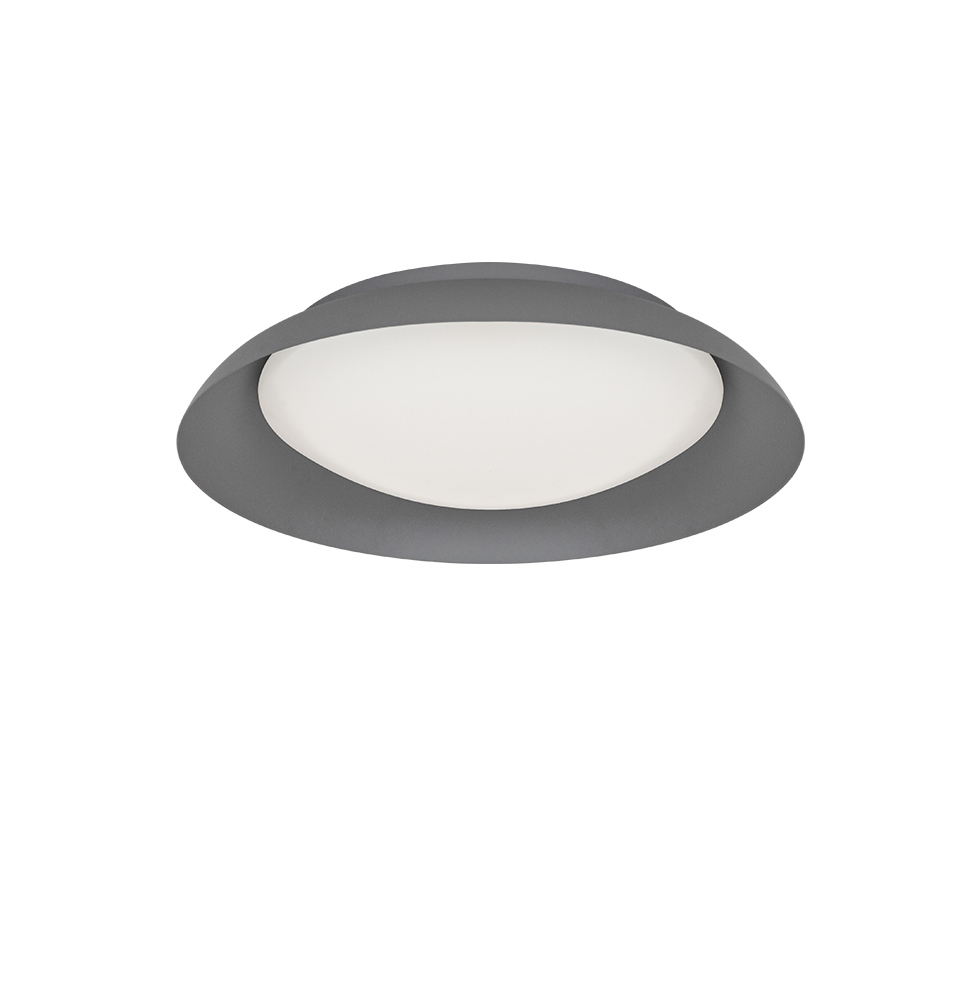 66fa6b140cd15_4307300 Φωτιστικό Οροφής LED D:43cm 23W 900Lm Ανθρακί Britney - Image 1