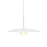 ΚΡΕΜΑΣΤΟ ΦΩΤΙΣΤΙΚΟ 1xG9 AFINAR ΛΕΥΚΟ ΜΕΤΑΛΛΙΚΟ ΚΑΠΕΛΟ ΜΕ ΑΜΜΟΒΟΛΗ ΓΥΑΛΙ Φ40Χ120CM