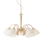 ΚΡΕΜΑΣΤΟ ΦΩΤΙΣΤΙΚΟ 5XE14 ΠΑΤΙΝΑ - ΛΕΥΚΟ ΓΥΑΛΙ Φ61cm PERONE