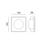 ΣΤΡΟΓΓΥΛΟ ΓΥΨΙΝΟ TRIMLESS ΣΠΟΤ MOLLY GU10 ΧΩΡΙΣ ΑΝΤΑΥΓΑΣΤΗΡΑ - Image 2