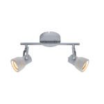 ΕΠΙΤΟΙΧΟ ΦΩΤΙΣΤΙΚΟ  2ΧGU10 ΤΣΙΜΕΝΤΟ+ΜΕΤΑΛΛΟ 30Χ11ΧΗ18CM PEPPER