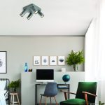 Φωτιστικό Οροφής Σποτ 4XGU10 DIVINO Γκρι IP20 21X21X13,5CM - Image 2