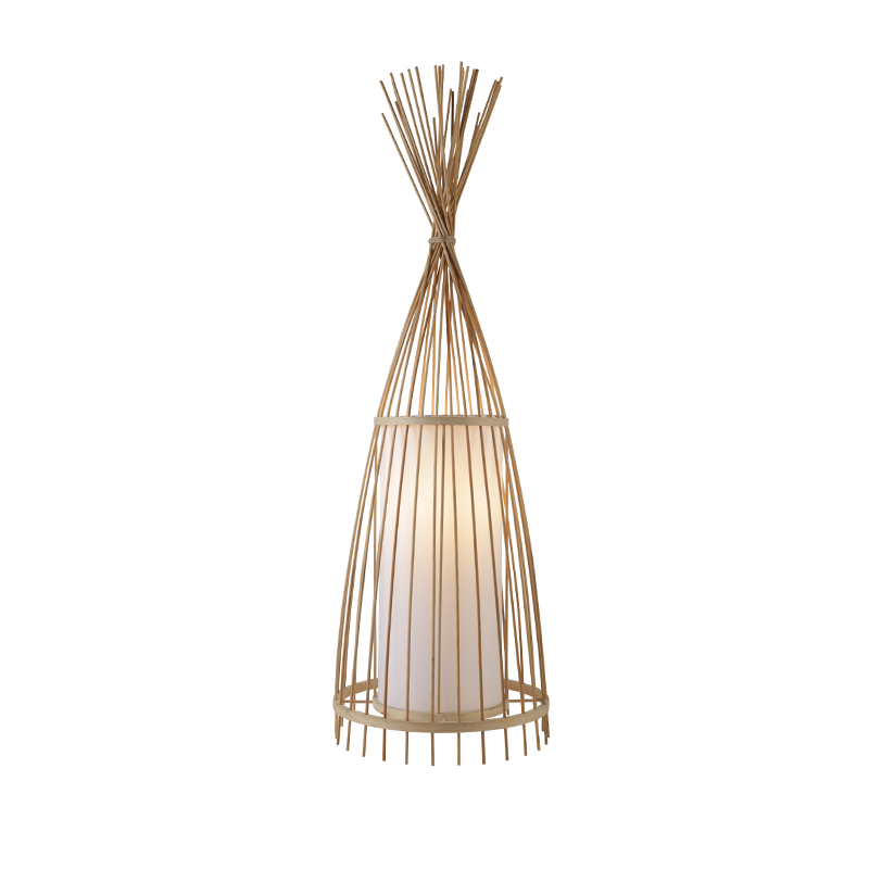 TF661F100BO ΕΠΙΔΑΠΕΔΙΟ ΦΩΤΙΣΤΙΚΟ 1ΧΕ27 BAMBOO D30XH100CM SERIFOS - Image 1
