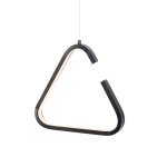 ΚΡΕΜΑΣΤΟ ΦΩΤΙΣΤΙΚΟ  LED 7W 3000K 725LM ΜΑΥΡΟ ΜΕΤΑΛΛΙΚΟ 23X11XH128CM EUCLID2