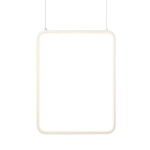 ΚΡΕΜΑΣΤΟ ΦΩΤΙΣΤΙΚΟ LED 19W 3000K 1820LM ΛΕΥΚΟ ΜΕΤΑΛΛΙΚΟ 36X14XH1520CM SYMETRIA