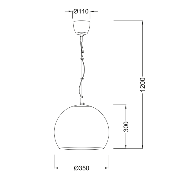 ΚΡΕΜΑΣΤΟ V9027C LUNA - Image 2