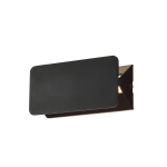 ΕΠΙΤΟΙΧΟ ΦΩΤΙΣΤΙΚΟ LED 5W 3000K ΑΛΟΥΜΙΝΙΟ ΜΑΥΡΟ 16X8X5,5CM PYRAMID