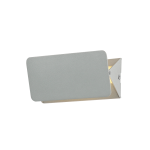 ΕΠΙΤΟΙΧΟ ΦΩΤΙΣΤΙΚΟ LED 5W 3000K ΑΛΟΥΜΙΝΙΟ ΓΚΡΙ 16X8X5,5CM PYRAMID