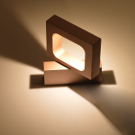 ΕΠΙΤΟΙΧΟ ΦΩΤΙΣΤΙΚΟ LED 6W 3000K ΑΛΟΥΜΙΝΙΟ ΧΡΥΣΟ 14,5X13X3CM CYCLOP - Image 2