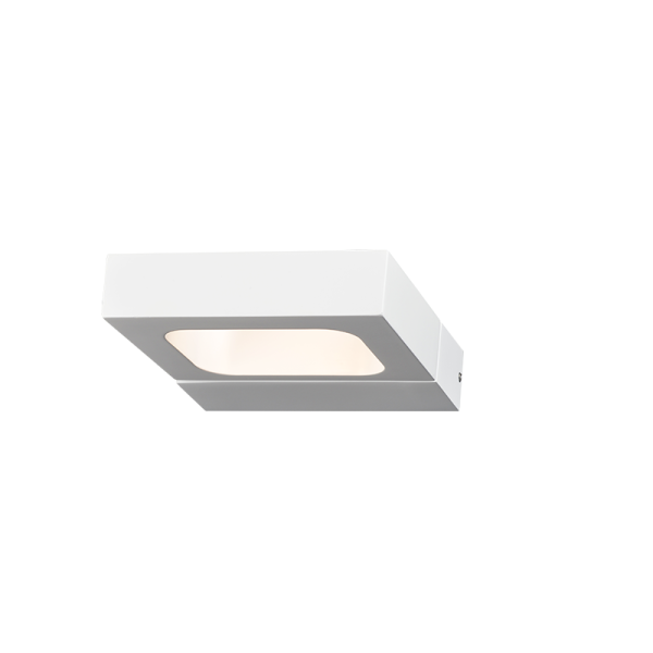 ΕΠΙΤΟΙΧΟ ΦΩΤΙΣΤΙΚΟ LED 6W 3000K ΑΛΟΥΜΙΝΙΟ ΛΕΥΚΟ 14,5X13X3CM CYCLOP - Image 2
