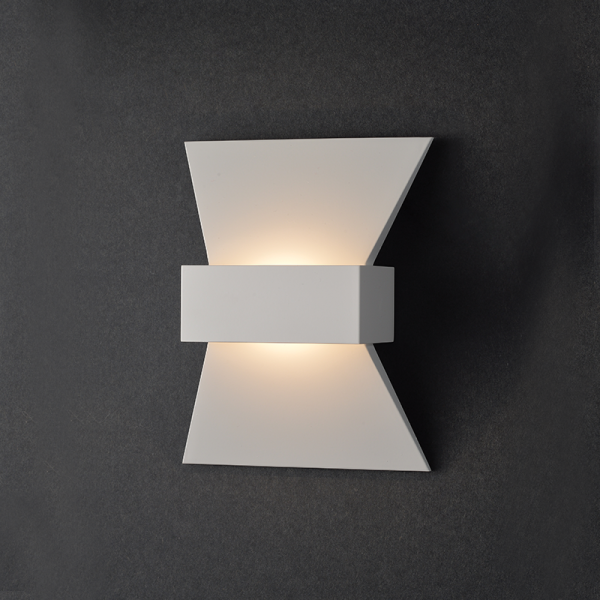 ΕΠΙΤΟΙΧΟ ΦΩΤΙΣΤΙΚΟ LED 6W 3000K ΑΛΟΥΜΙΝΙΟ ΛΕΥΚΟ 20Χ16Χ7CM ELEGANT - Image 2