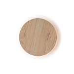 ΕΠΙΤΟΙΧΟ ΦΩΤΙΣΤΙΚΟ LED 15W 3000Κ ΑΠΟΧΡ.ΑΝΟΙΧΤ ΞΥΛ MDF ΚΥΚΛ Φ30XH3,6CM ECLIPSE