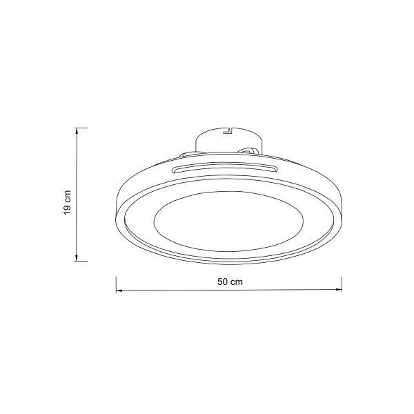 Ανεμιστήρας Οροφής Zephyr 36W 3CCT LED Fan Light in Wood Color (101000940) - Image 2