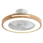 Ανεμιστήρας Οροφής Zephyr 36W 3CCT LED Fan Light in Wood Color (101000940) - Image 4