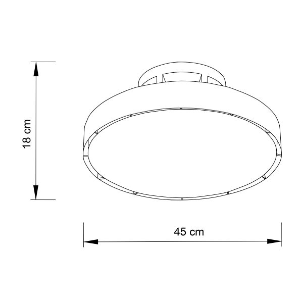 Ανεμιστήρας Οροφής Teton 56W 3CCT LED Fan Light Μαύρο Χρώμα (101001010) - Image 3
