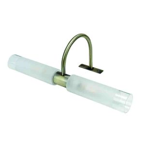 Επιτοίχιο φωτιστικό οξυντέ μέταλλο και αμμοβολή γυαλί (1046-Οξυντέ)