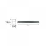 Κρεμαστό φωτιστικό LED 50W 3CCT (με διακόπτη) από αλουμίνιο σε μαύρη απόχρωση D:150cm (6072-150-BL) - Image 2