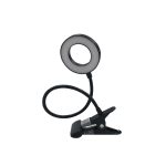 Φωτιστικό LED 7W 3CCT (by switch) με κλίπ σε μαύρο χρώμα D:38cm (3044-BL) - Image 2