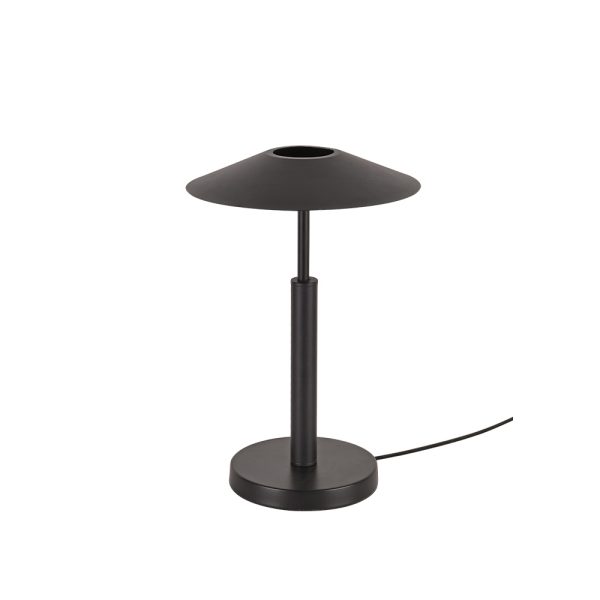 Επιτραπέζιο φωτιστικό σε μαύρο χρώμα LED 10W D:28x45cm (3063-Black) - Image 2