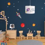 Κρεμαστό φωτιστικό από καπέλο και λευκή ανάρτηση D:35cm (4038) - Image 3