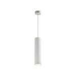 Κρεμαστό φωτιστικό λευκό από γύψο 1XGU10 D:30cm (4064-White)