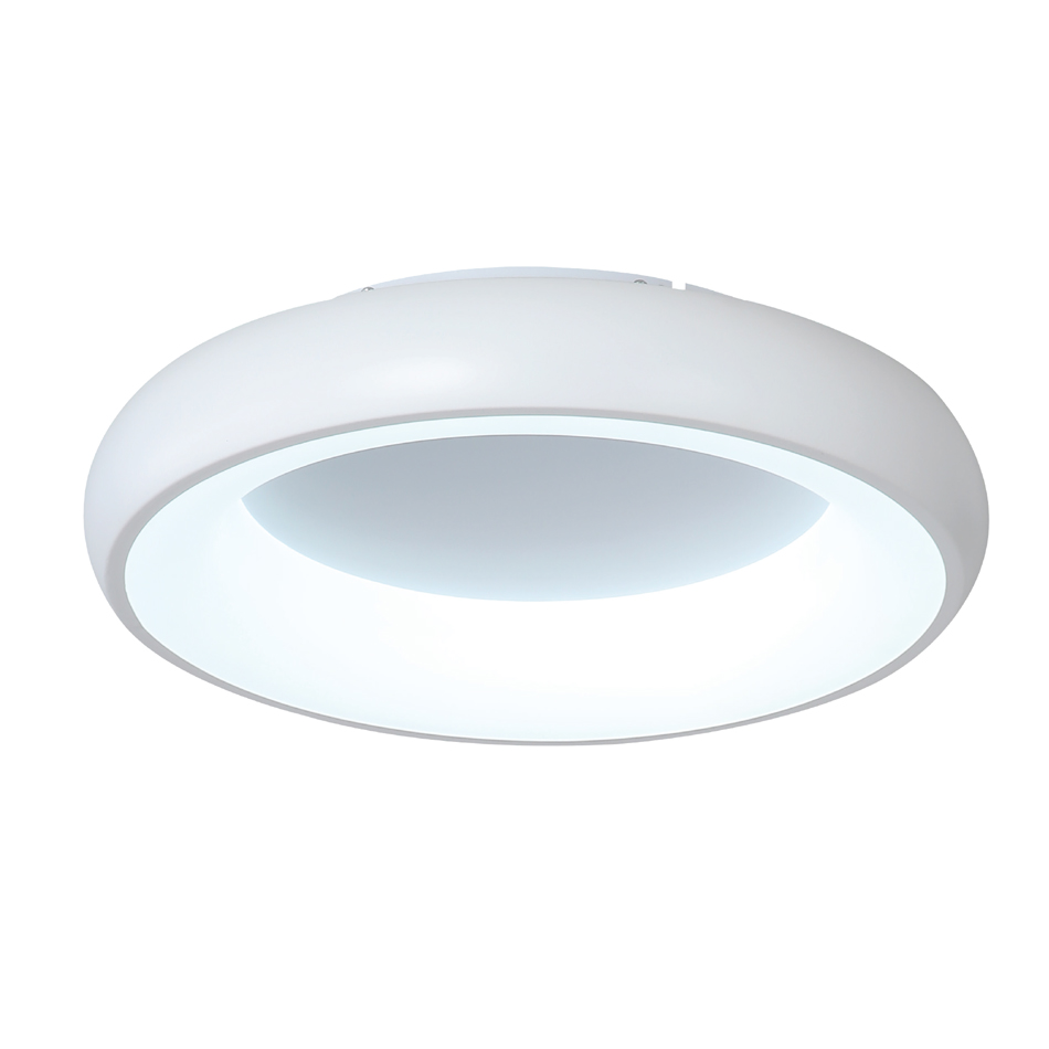 42020A-W Πλαφονιέρα οροφής LED 110W 3CCT από λευκό ακρυλικό D:60cm (42020-A-White) - Image 1