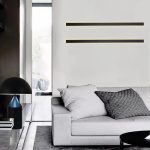 Επιτοίχιο φωτιστικό LED 14W 3000Κ από μαύρο μέταλλο (43042-BL) - Image 2