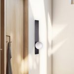 Επιτοίχιο φωτιστικό LED 14W & G9 3CCT από μαύρο μέταλλο (43044-BL) - Image 3