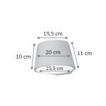 Επιτοίχιο φωτιστικό γύψινο φωτισμός πάνω κάτω UpDown - Image 2