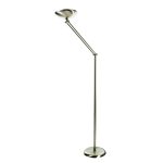 Επιδαπέδιο φωτιστικό από νίκελ ματ μέταλλο (45017-Νίκελ Ματ)